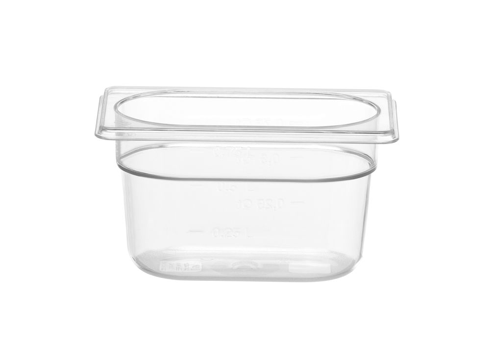 GN 1/9 container COOL, HENDI, COOL, GN 1/9, 0,9L, Transparant, 108x176x(H)100mm