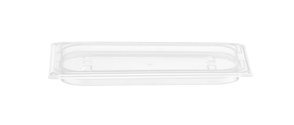 Deksel voor GN containers, HENDI, Kitchen Line, GN 1/4, Transparant, 265x162mm