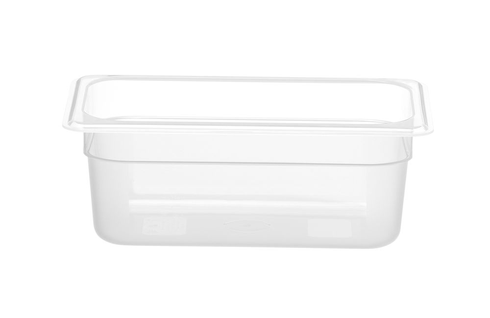 GN 1/4 container, HENDI, Kitchen Line, GN 1/4, 2,4L, Transparant, 265x160x(H)100mm