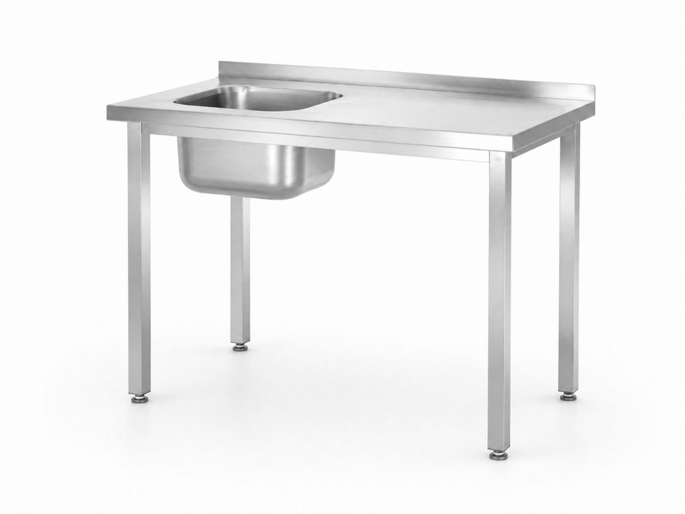 Hendi - Spoeltafel, met bouten