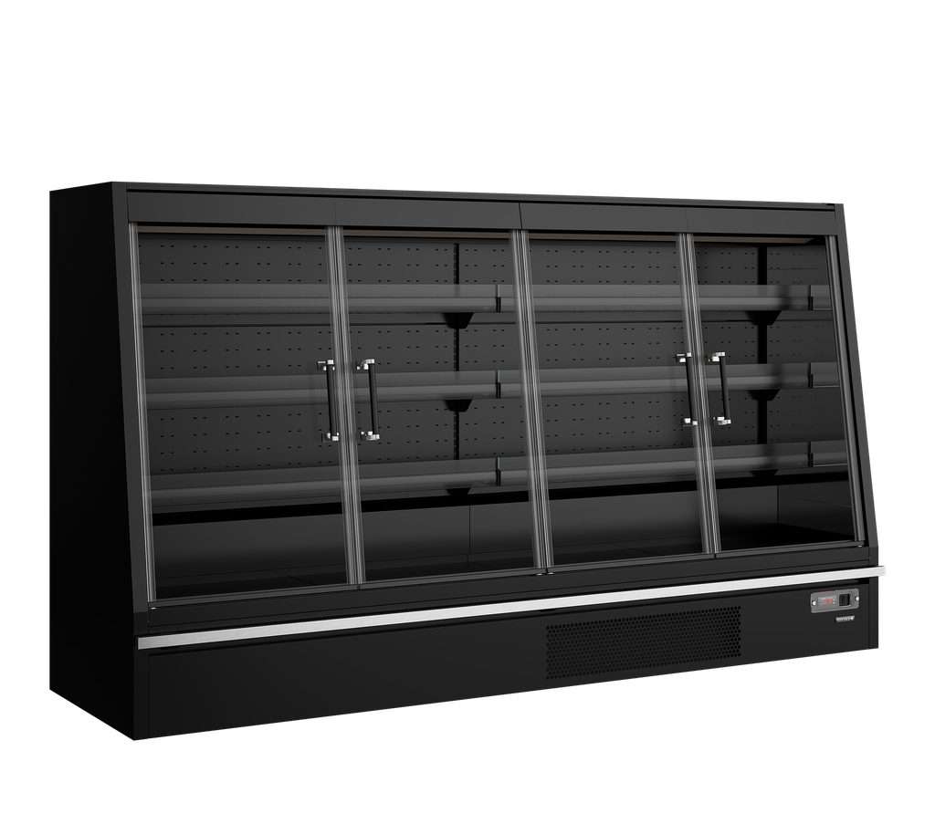 Tefcold - Multideckkoeler, supermarkt Galaxy+ GPL26FGD Black / DF