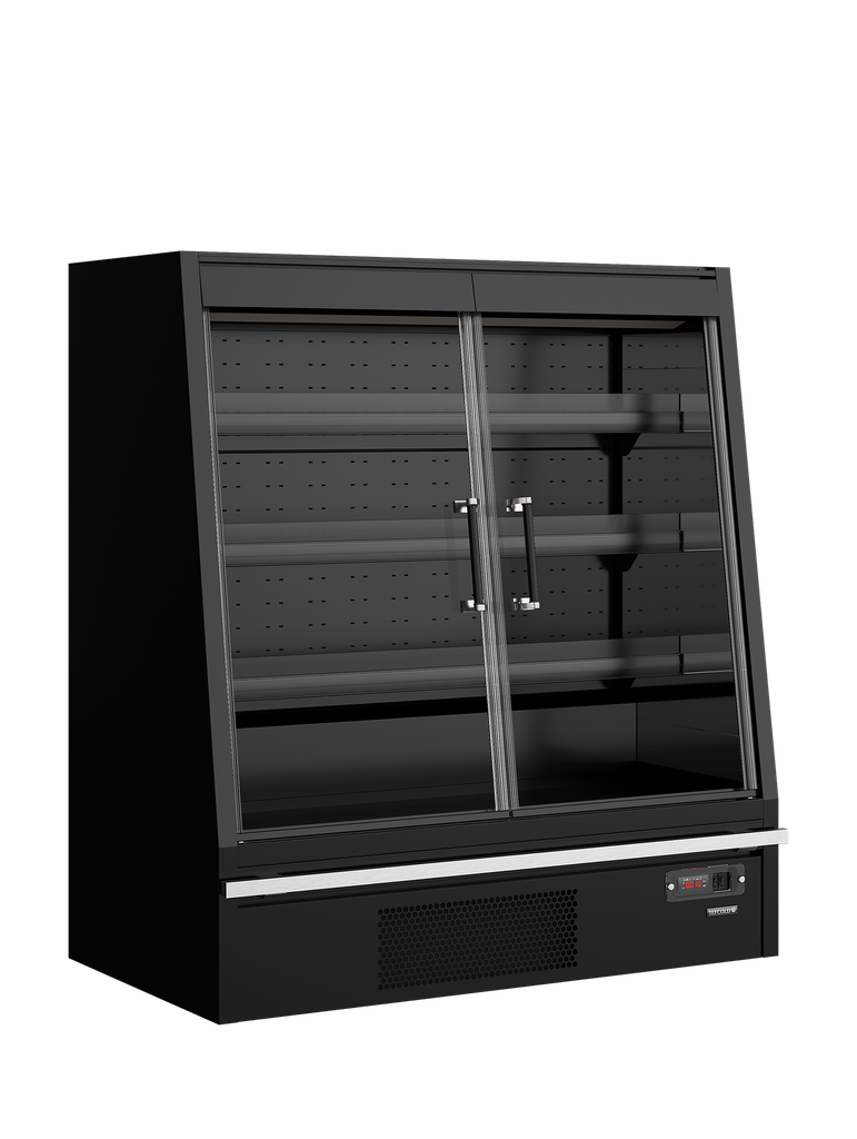 Tefcold - Multideckkoeler, supermarkt Galaxy+ GPL14FGD Black / DF