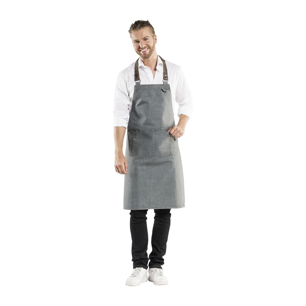 Chaud Devant - Halterschort Forene denim grijs (70 x 90 cm)