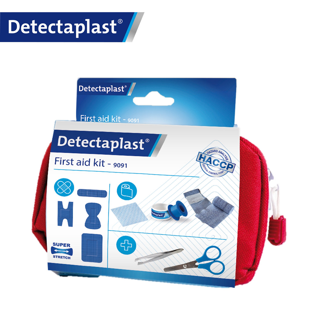 Detectaplast - EHBO-set in textiel etui