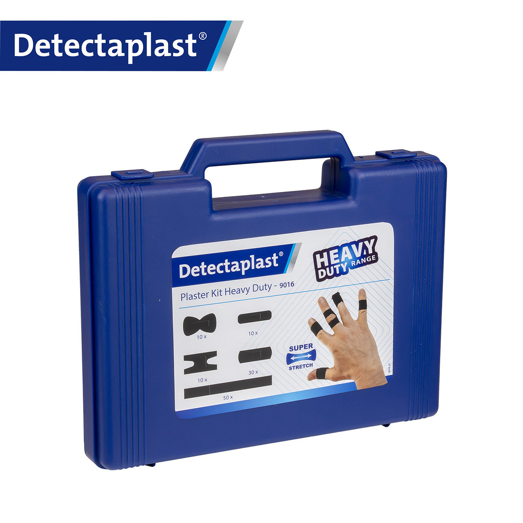 Detectaplast - Pleisterbox Heavy Duty zwart assortiment
