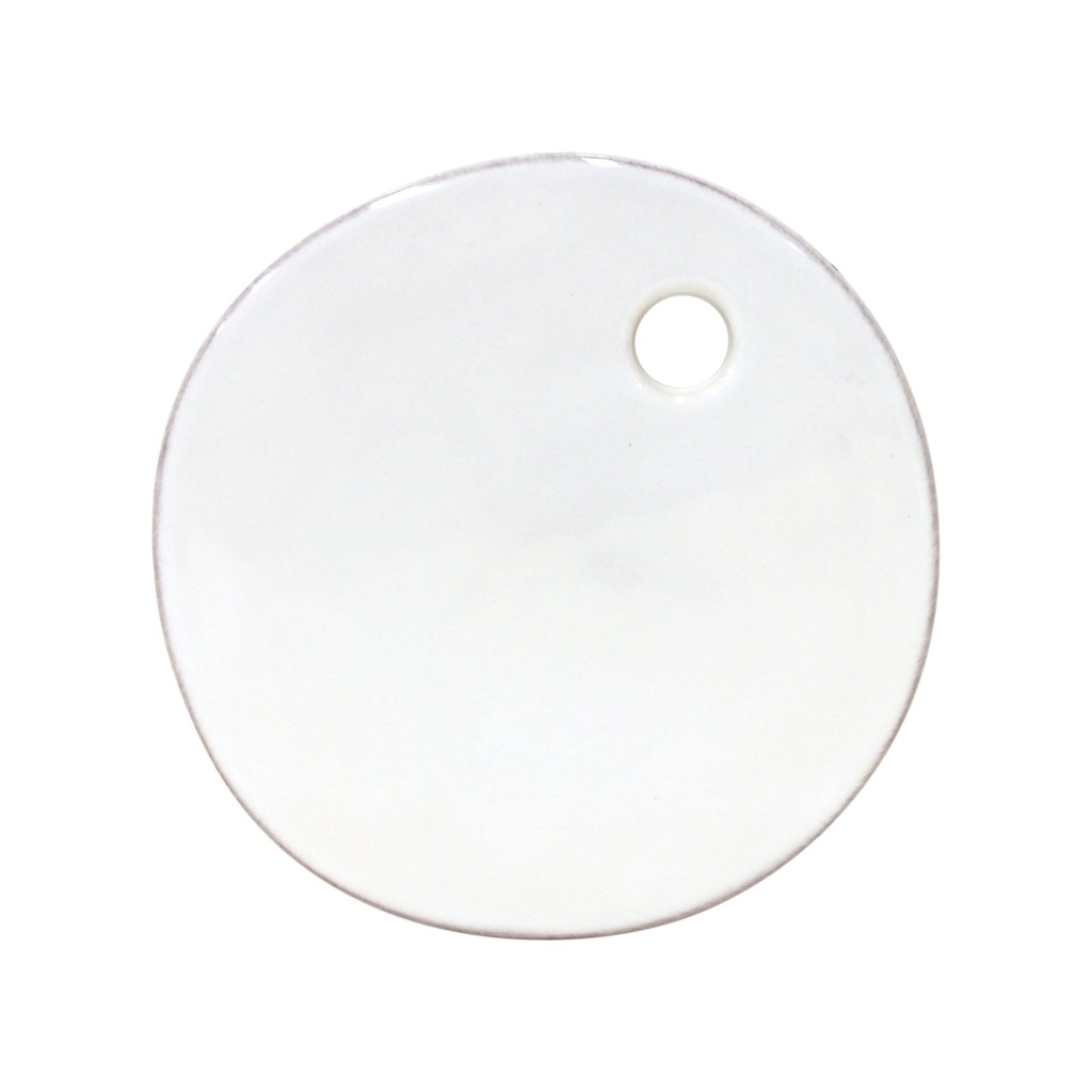 Costa Nova - Plank rond Aparte wit (21 cm, 1 stuk)