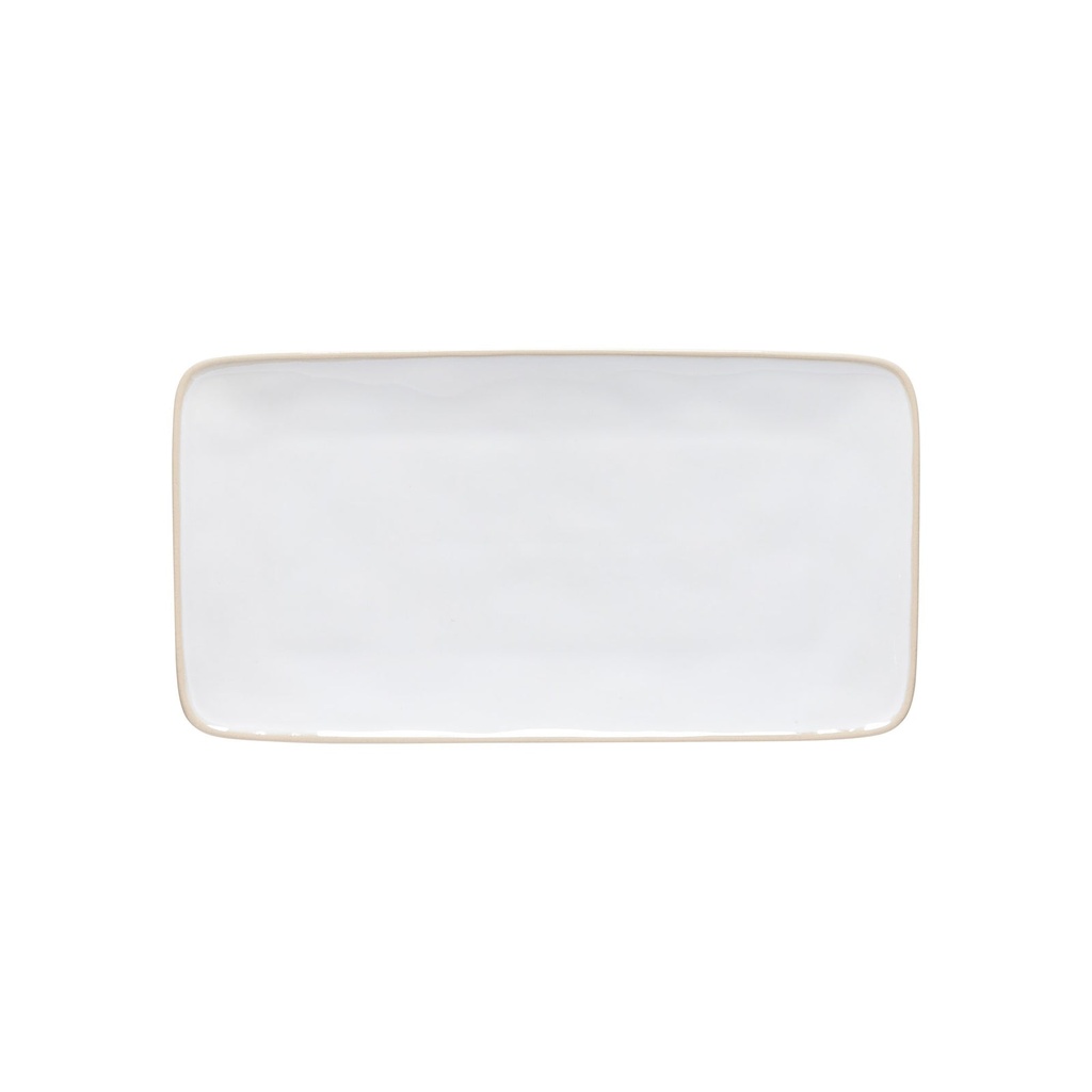Costa Nova - Serveerplateau rechthoekig Beja white-cream (29 cm, 1 stuk)