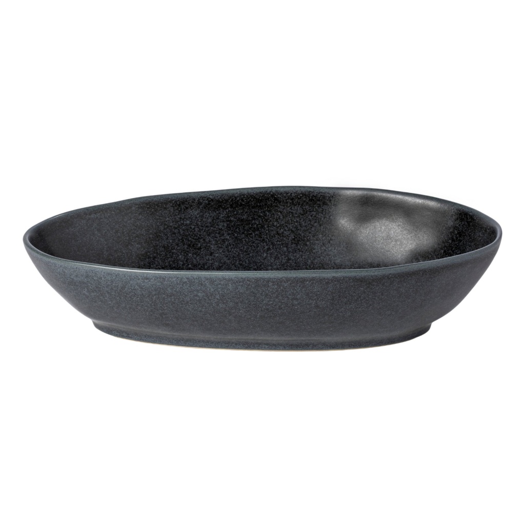 Costa Nova - Ovenschaal ovaal Boutique matte black (31 cm, 142 cl, 1 stuk)