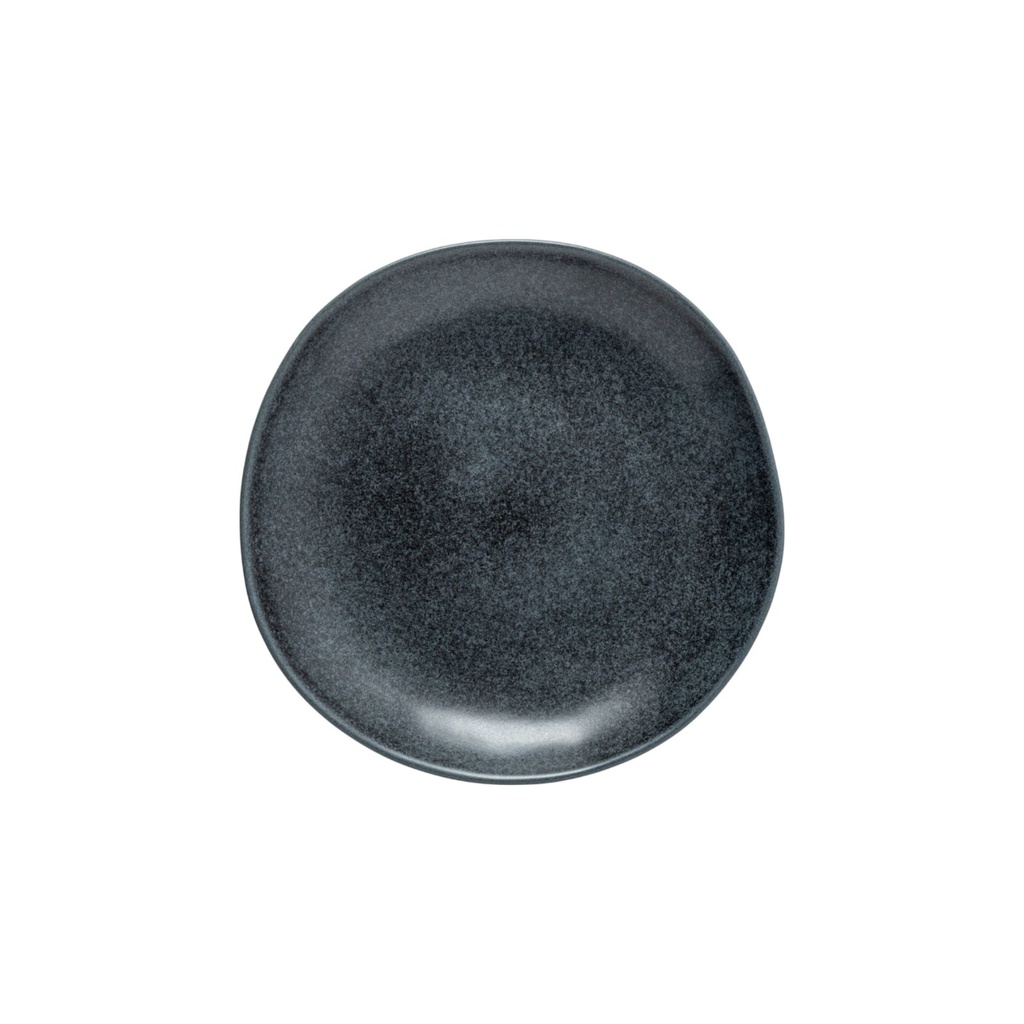 Costa Nova - Dessertbord Livia matte black (22 cm, 6 stuks)