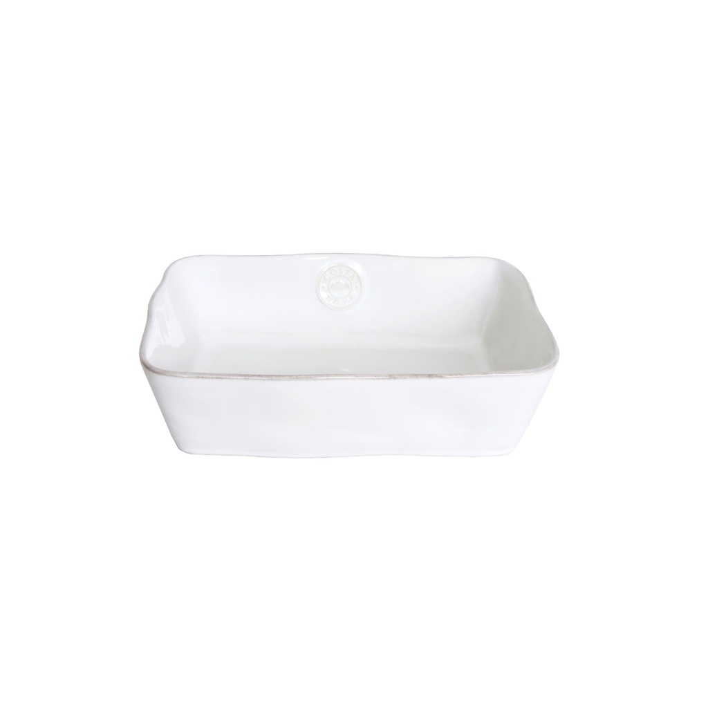 Costa Nova - Ovenschaal rechthoekig Nova wit (26 cm, 167,5 cl, 1 stuk)