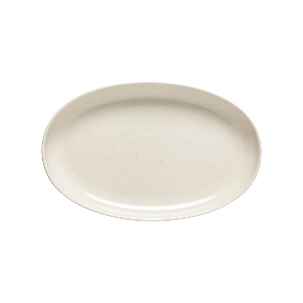 Casafina - Serveerschaal ovaal Pacifica vanilla (32 cm, 1 stuk)