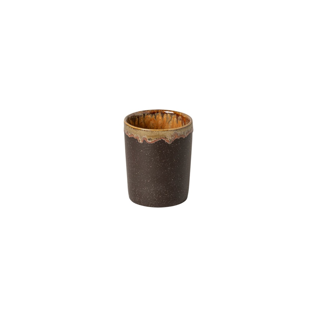 Casafina - Beker Poterie Bath mocha-latte (9 cm, 22,9 cl, 1 stuk)