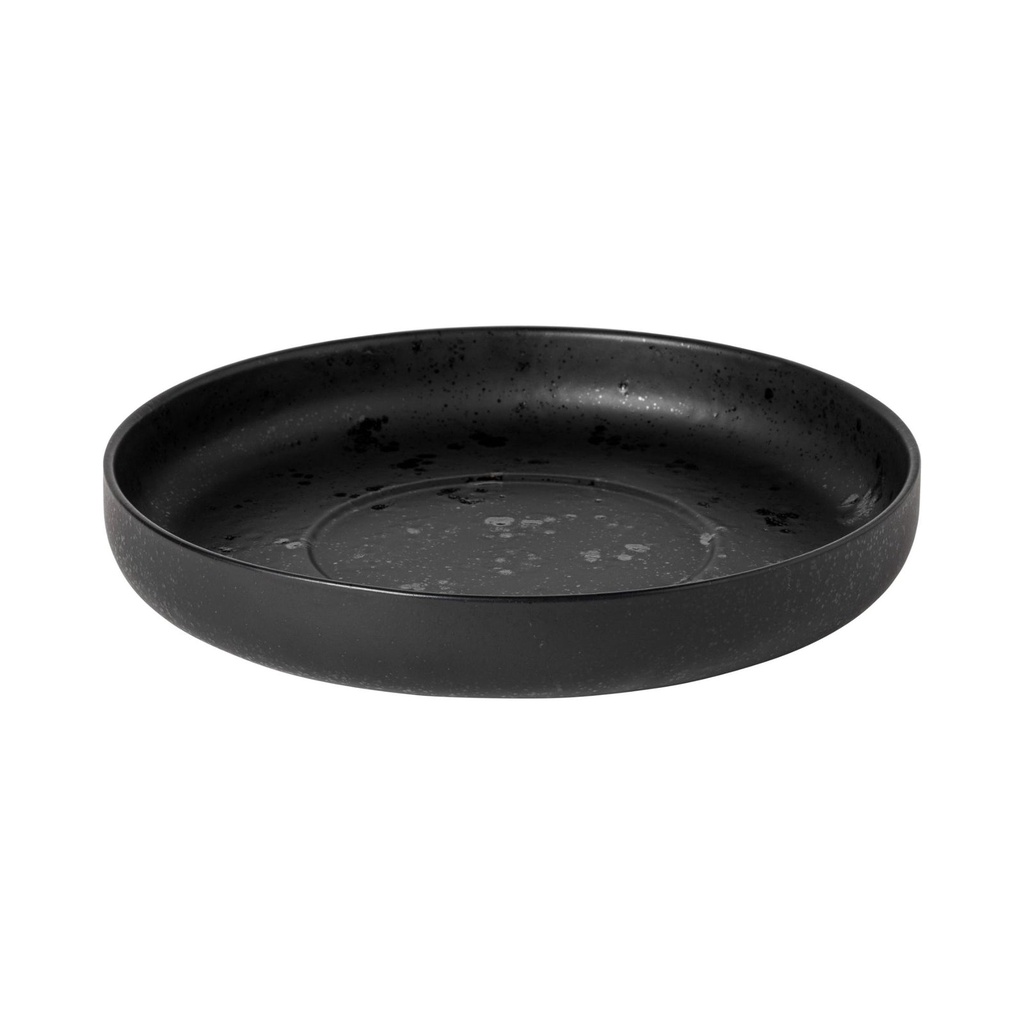 Costa Nova - Diep bord rond Resonance zwart (29 cm, 160 cl, 6 stuks)