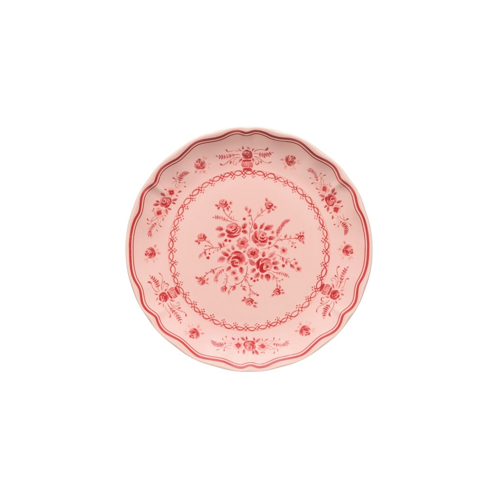 Costa Nova - Dessertbord Vila pink-vermelho (21 cm, 6 stuks)