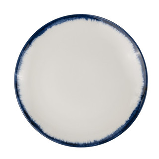 Azure coupe bord (27 cm, 12 stuks)