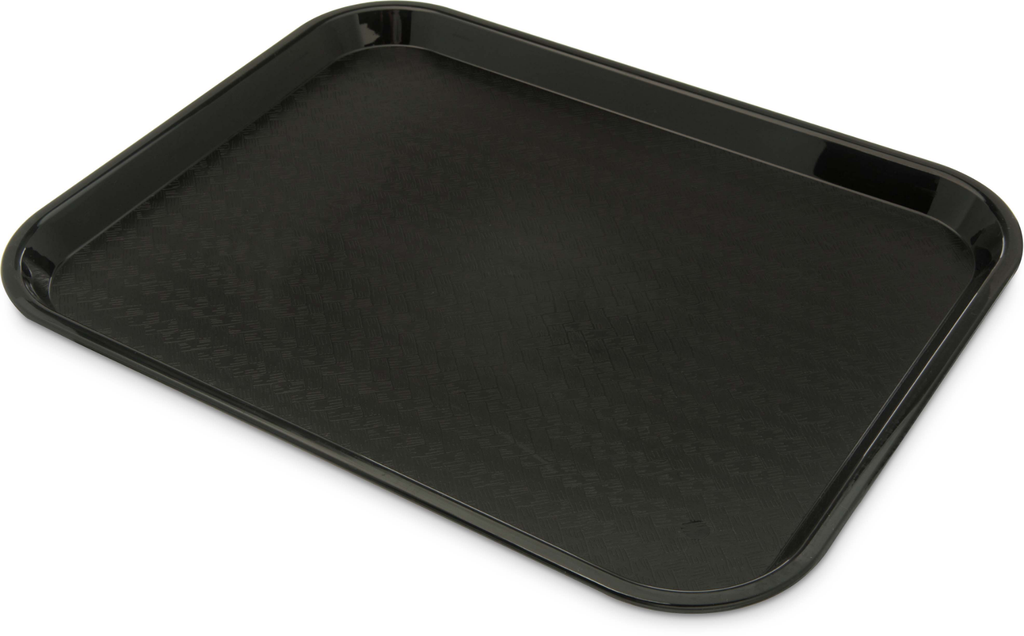 Carlisle - Dienblad Cafe polypropyleen zwart (45 x 36 cm, 12 stuks)