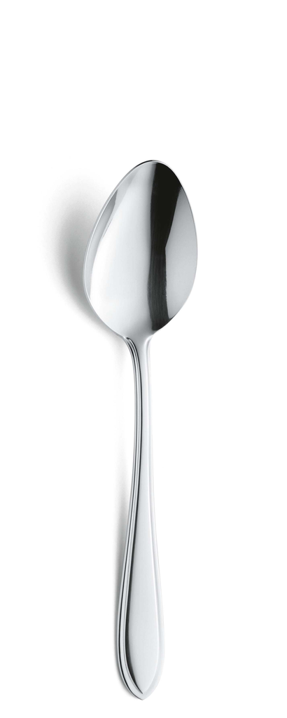 Amefa - Dessertlepel 0900 Filet 18/0 DS zilver (18,2 cm, 12 stuks)