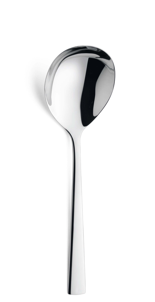 Amefa - Groentelepel 1923 Moderno 18/10 zilver (22,5 cm, 6 stuks)