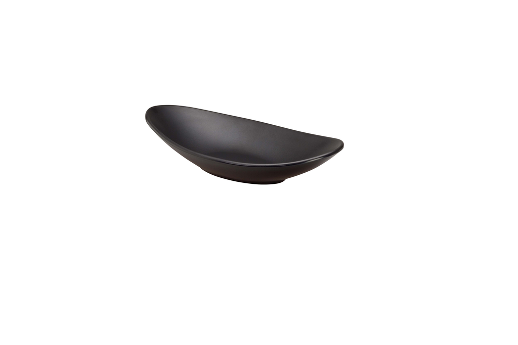 Schaal Oriental 26,5 x 14 cm Zwart (12 stuks)