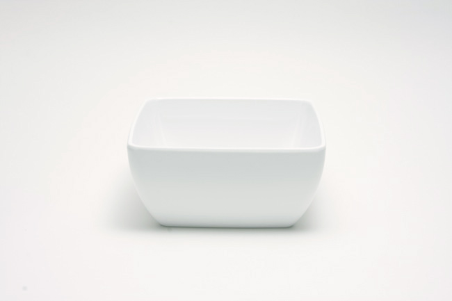 Truyts - Schaal melamine wit (19 x 19 cm, 2 l, 5 stuks)