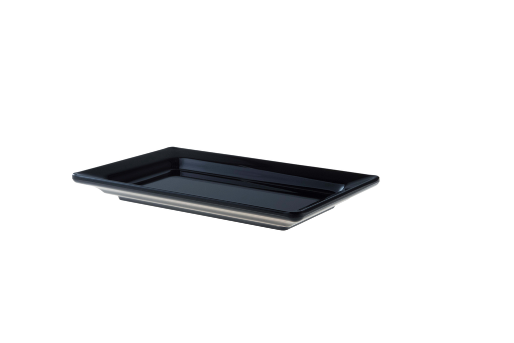 Truyts - Gastronormschaal 1/4 melamine zwart (26,5 x 16 cm, 6 stuks)