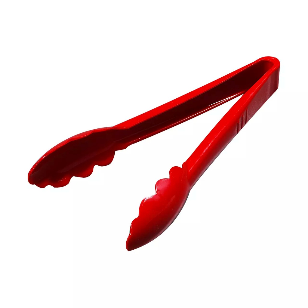 Carlisle - Serveertang Carly acetal rood (23 cm, 1 stuk)