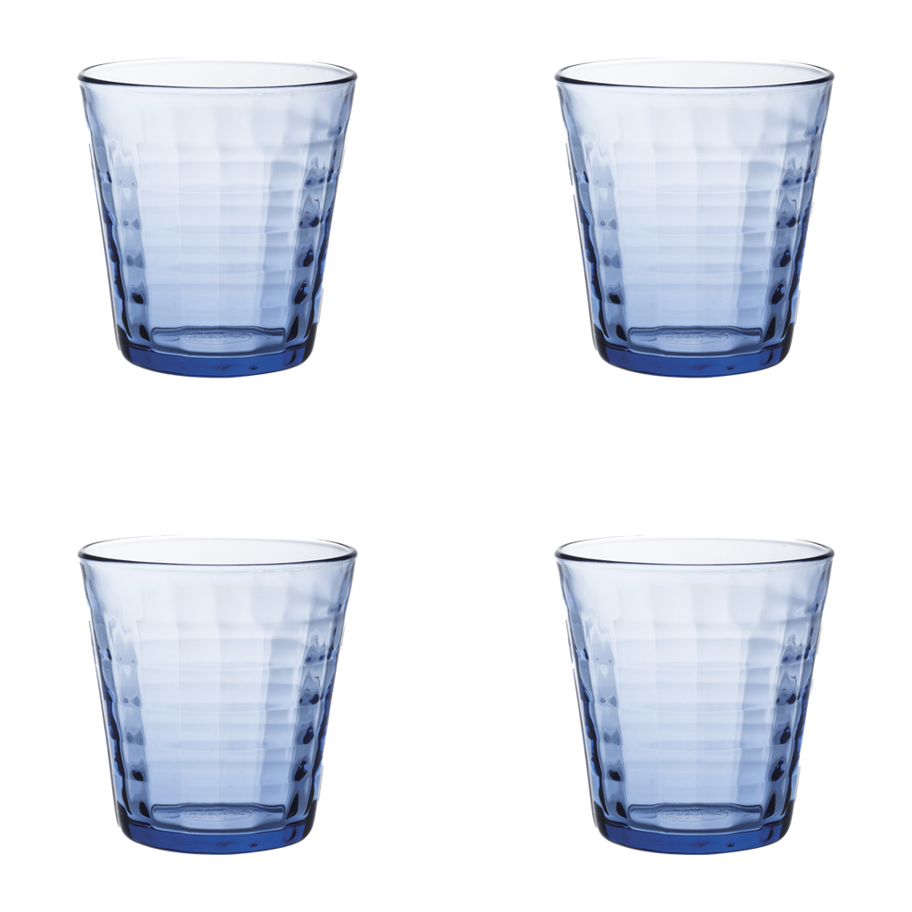 Duralex - Tumbler Prisme blauw (27,5 cl, 4 stuks)