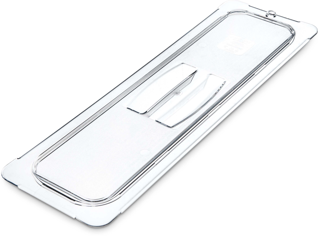 Carlisle - Gastronormdeksel 2/4 Storplus polycarbonaat (52,5 x 16 x 2 cm, 6 stuks)