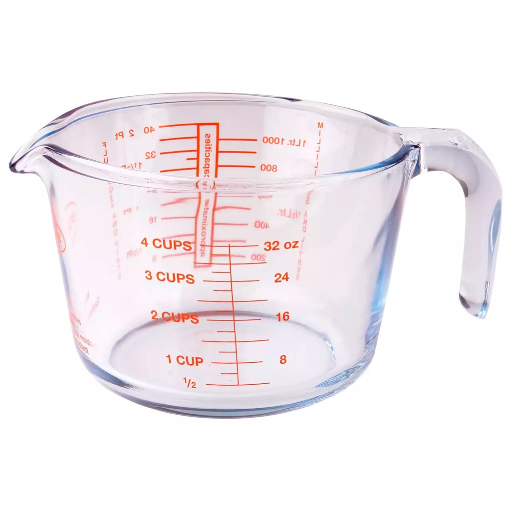 O'Cuisine Maatbeker met greep 1 liter