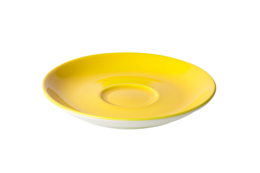 Cappuccinoschotel 942 Bart Colour Cafe 15,5 cm geel (6 stuks)