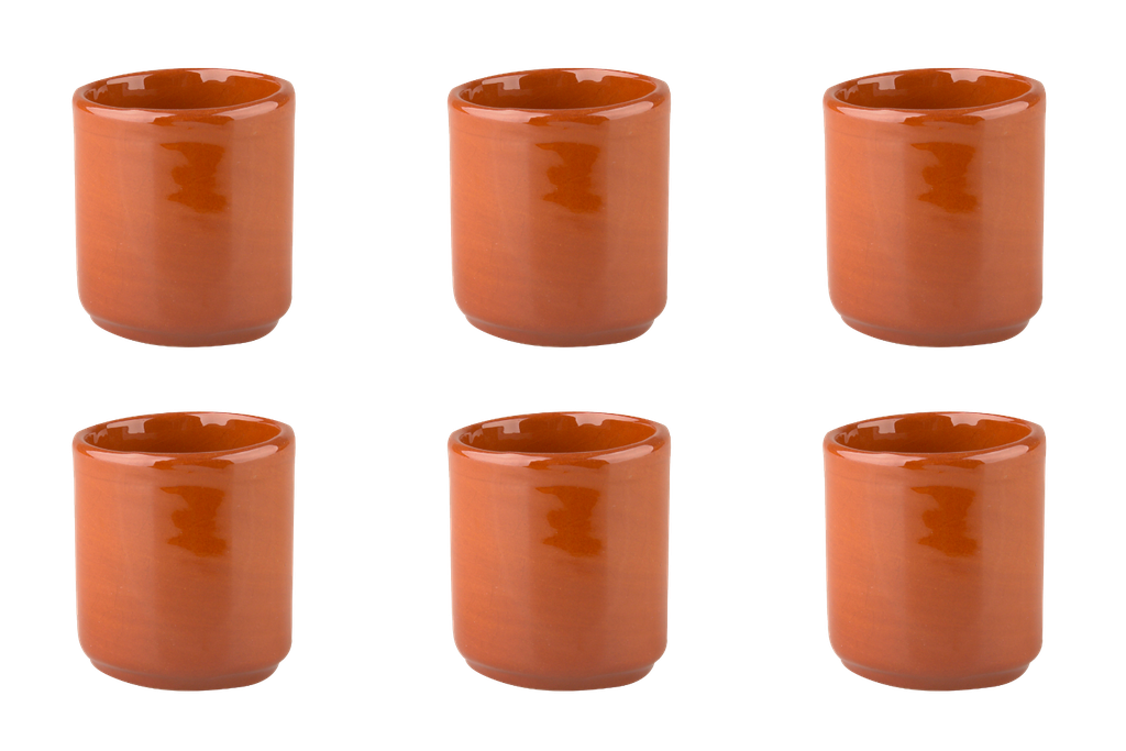 Tapas Boterpot Classico 5 cm 5 cl Aardewerk Bruin