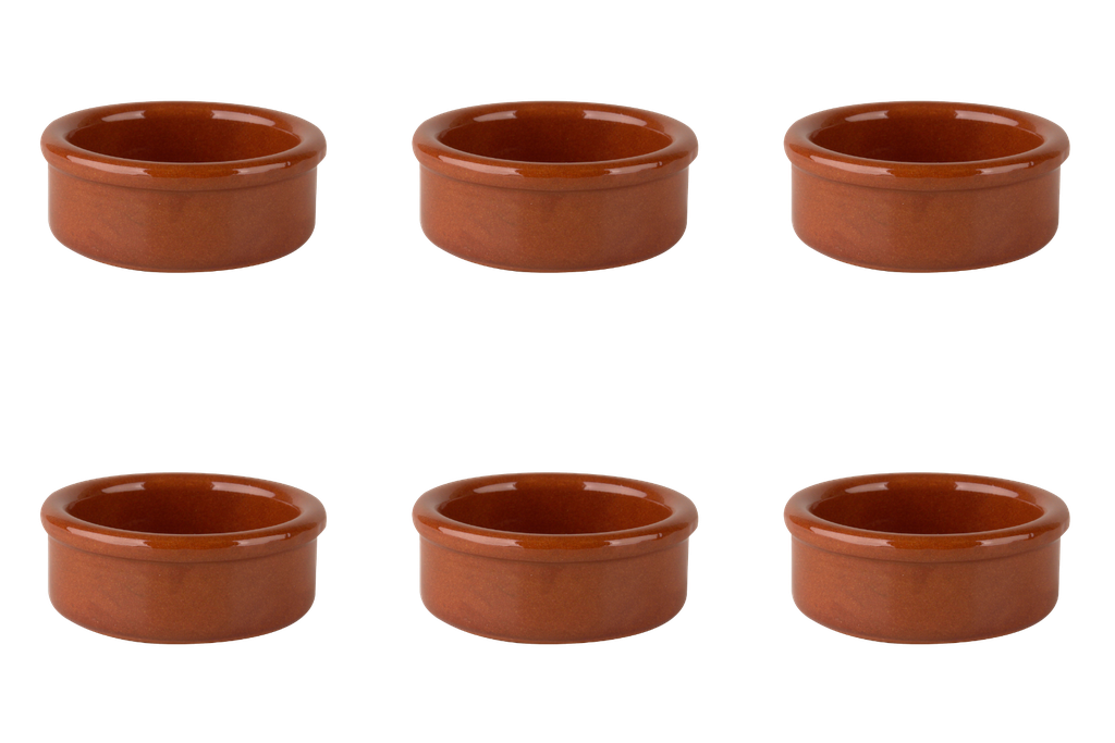 Tapas Boterpot Classico 6 cm 4 cl Aardewerk Bruin