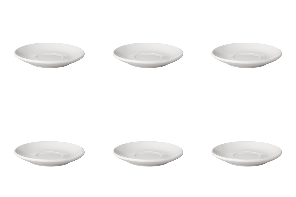 Mammoet - Schotel Multi Budgetline porselein wit (14 cm, 6 stuks)