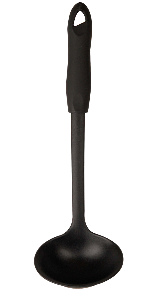 Soeplepel Ergo 30 cm Polyamide zwart