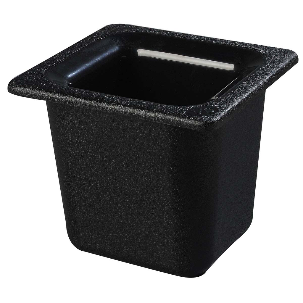 Carlisle Gastronormbak 1/6 Coldmaster 17,5 x 16 cm 1,2 liter Zwart
