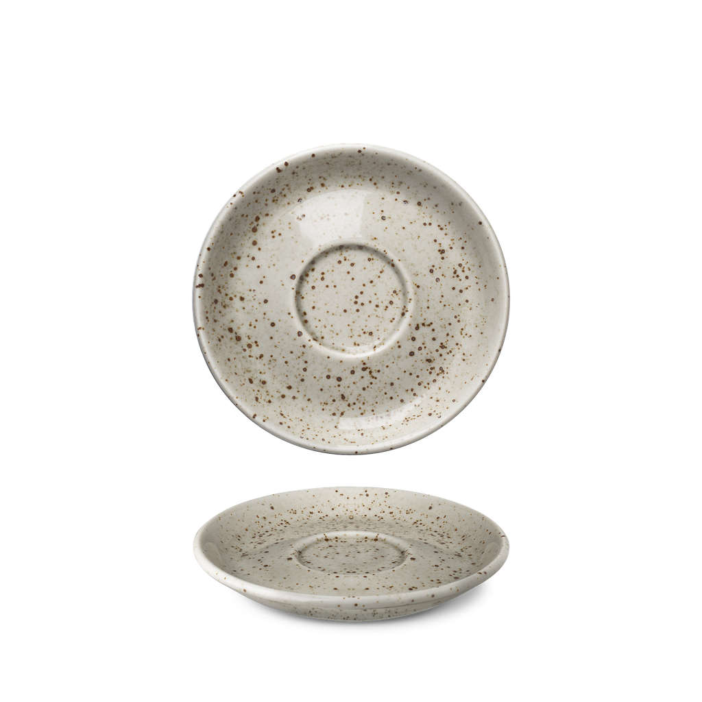 Koffieschotel crème (13 cm, 6 stuks)