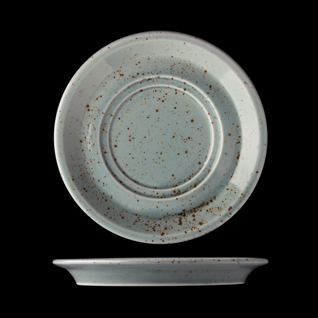 Soepschotel d/w grijsgroen (17 cm, 6 stuks)