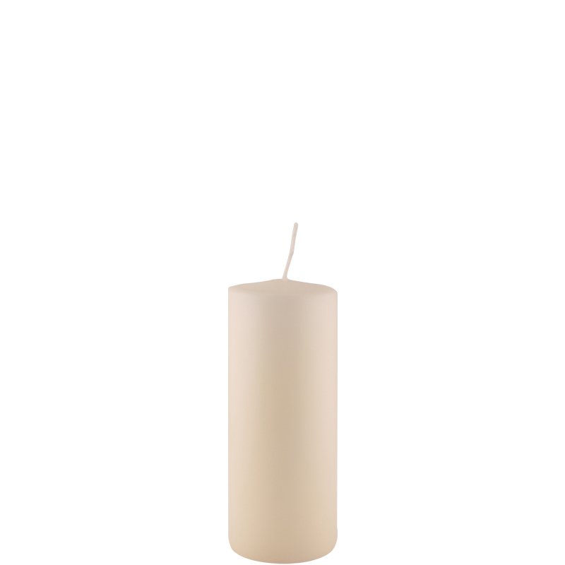 Q-Lights - Stompkaars Pillar Candle ivoor (Ø 60 x 100 mm, 40 stuks)
