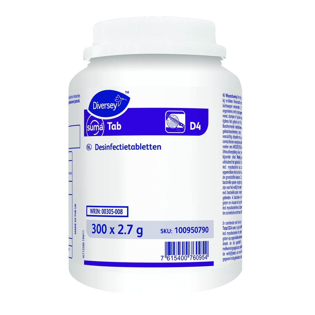 Suma - Vaatwastabletten Tab D4 (300 stuks)