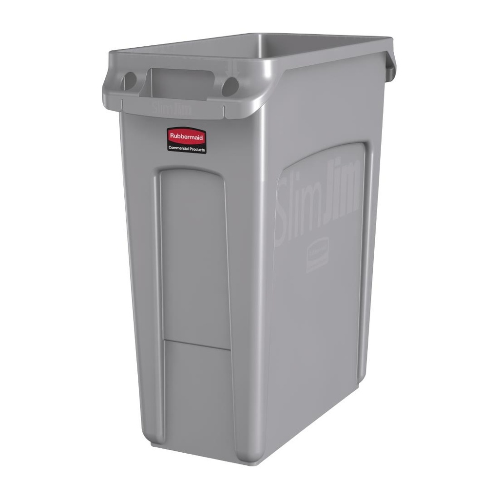 Rubbermaid - Container Slim Jim polyethyleen grijs (60 liter)