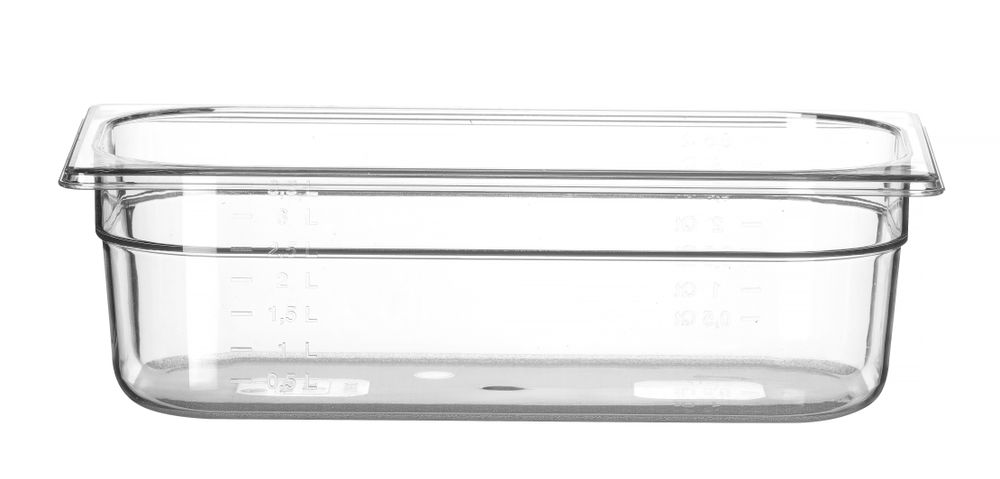 Hendi - Container GN 1/3 polycarbonaat Profi Line transparant (4 l)