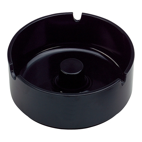 asbak melamine 10cm zwart