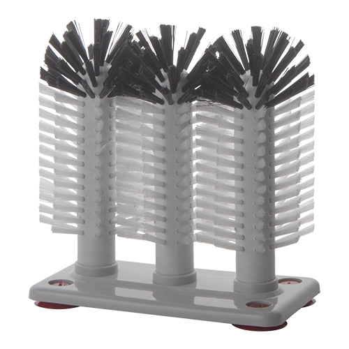 glazenspoelborstel 3-dlg nylon