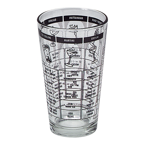 Mix glas 15 cm