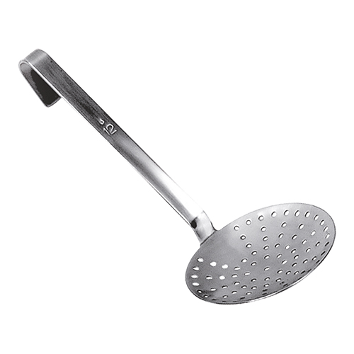 schuimspaan, korte steel 12 cm