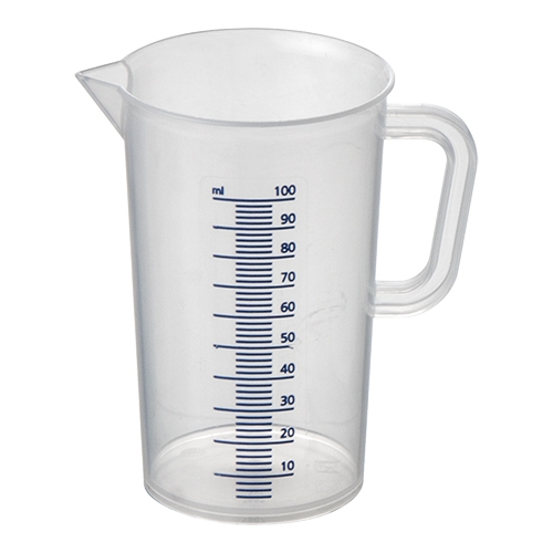 maatbeker kunststof 100ml