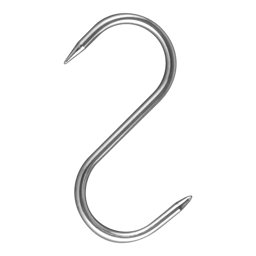 vleeshaak rvs  80x 4mm