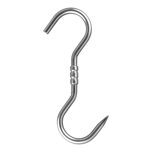 draaihaak rvs 270x12mm