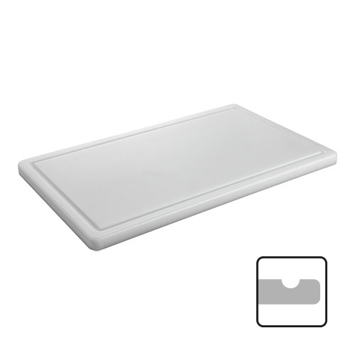 snijblad wit geul 40x25x2cm