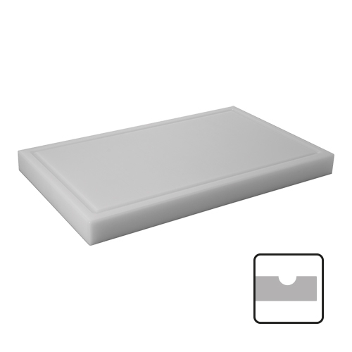snijblad wit geul 60x33x4cm